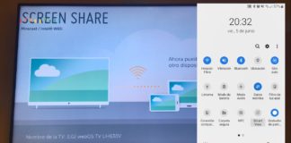Duplica la pantalla de tu móvil Android en tu Televisión LG Smart TV WebOS con Screen Share