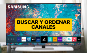 Cómo BUSCAR y ORDENAR CANALES en Televisión Samsung Tizen - Smart TV 📺 Explicación Paso a Paso ✅