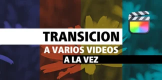 TRANSICIÓN a varios vídeos A LA VEZ en Final Cut Pro