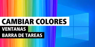 Cambiar el COLOR de la Barra de Tareas, Ventanas e Inicio de WINDOWS 10