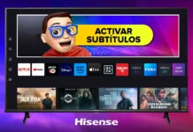 Cómo ACTIVAR Subtítulos HISENSE Smart TV