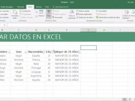 Cómo Filtrar Datos en Excel