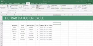 Cómo Filtrar Datos en Excel