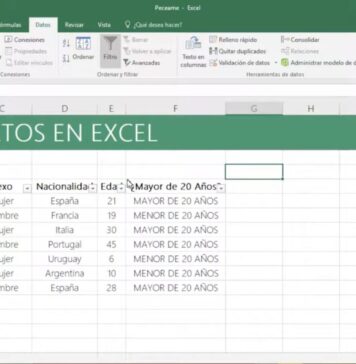 Cómo Filtrar Datos en Excel