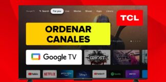 Cómo ORDENAR CANALES en Smart TV TCL con Google TV