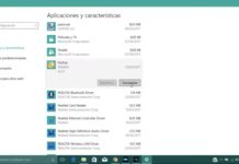 Eliminar Programas en Windows 10