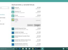 Eliminar Programas en Windows 10